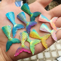 wholesale 60pcslot 2839mm jewelry accessories mermaid fish scales tail resin for wedding decoration crafts jewelry find he77