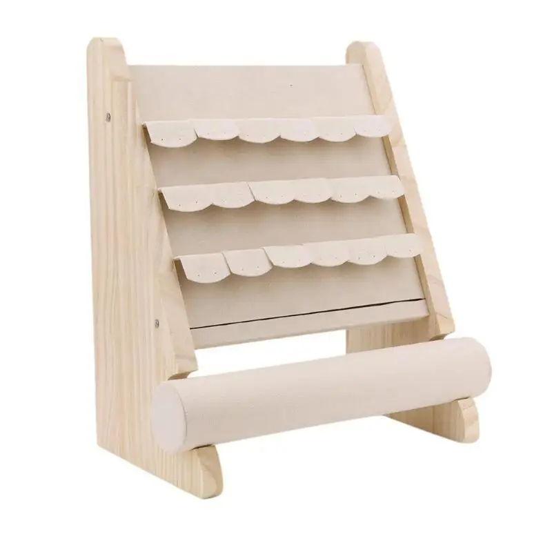 1 шт Высокое качество старинные деревянные/бархат браслет цепочка для ключей