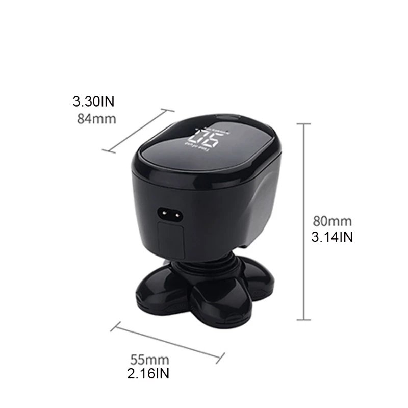 

6 in 1 Electric Shavers for Men Bald Head Razors Rechargeable Cordless Wet Dry Rotary Shaver Hair Trimmer LED Display