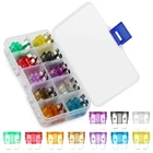 50 шт., Автомобильные предохранители для peugeot 206 207 307 308 407 508 Mitsubishi asx lancer outlander