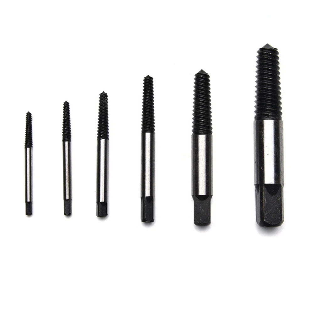 

12pcs Drill Bits With Case Easy Out Durable Assorted Screw Extractor Set Practical HSS Tool 3-25mm Stud Remover