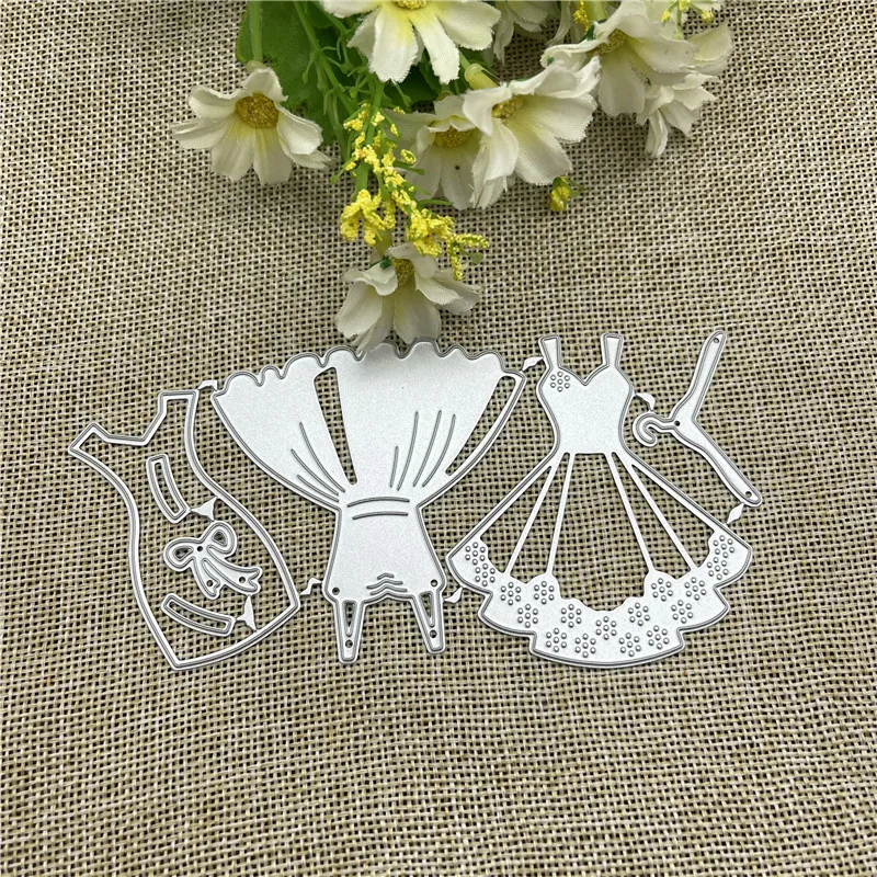 3 шт. трафареты для украшения женского платья | Дом и сад