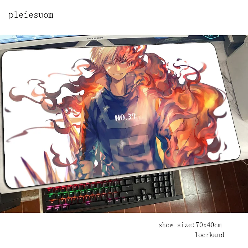 Коврик для мыши с надписью «my hero Академия»