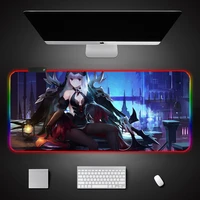 mrglzy internet cafe gaming game luminous mouse pad boys dormitory home learning office writing desk keyboard custotant rubber d