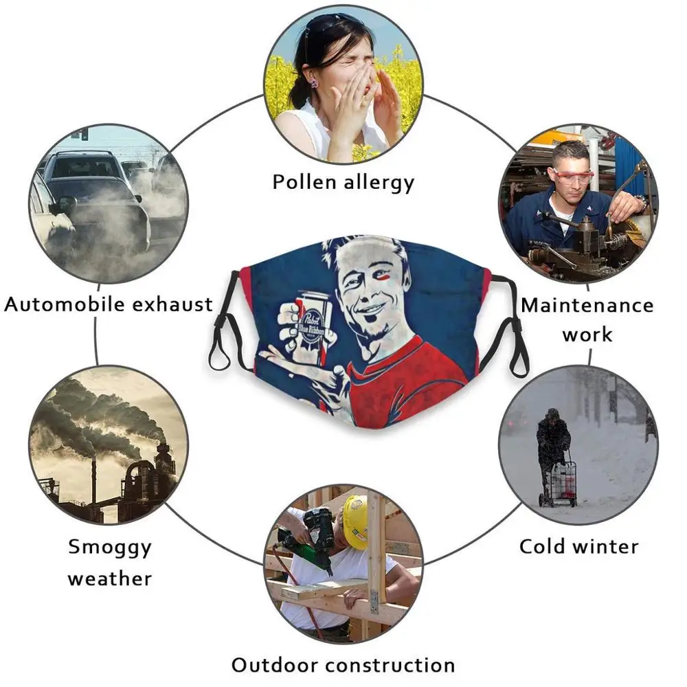 

We Are All Consumers Print Reusable Mouth Mask Washable Filter Anti Dust Face Mask Fight Club Tyler Durden Movie Consume