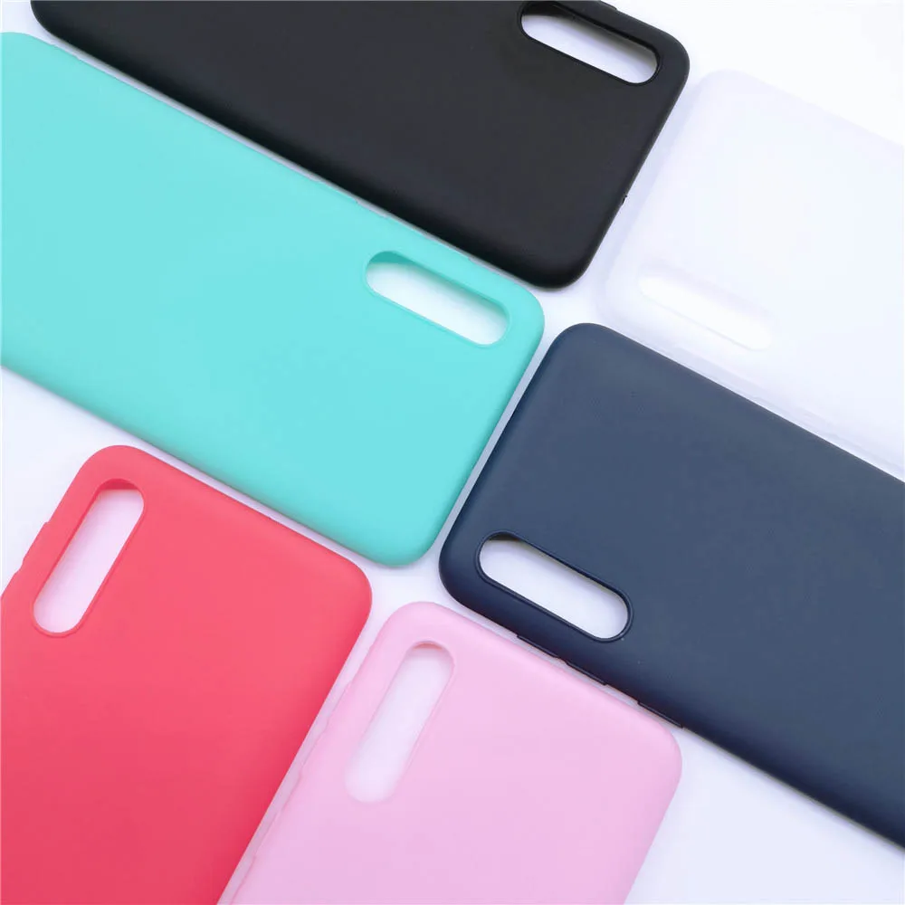 Чехол для Samsung Galaxy A50 2019 Силиконовая задняя крышка из ТПУ чехол телефона защитный