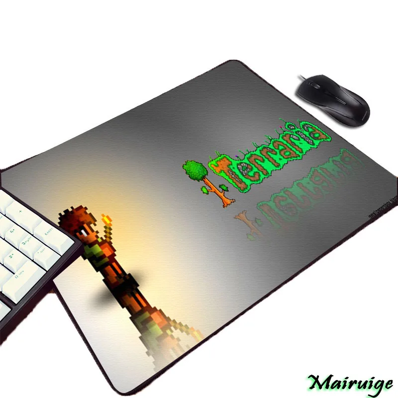 250X200X2MM Terraria видеоигра компьютерная игровая коврик для мыши маленький размер мини ПК Компьютерная геймерская игра Настольный коврик для мыши на клавиатуру - Цвет: 250X200X2MM