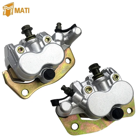 Передний левый и правый тормозной суппорт для Yamaha Side by Side Rhino 450 660 700 YXR450 YXR660 YXR700 5B4-2580T-01-00 5B4-2580U-01-00