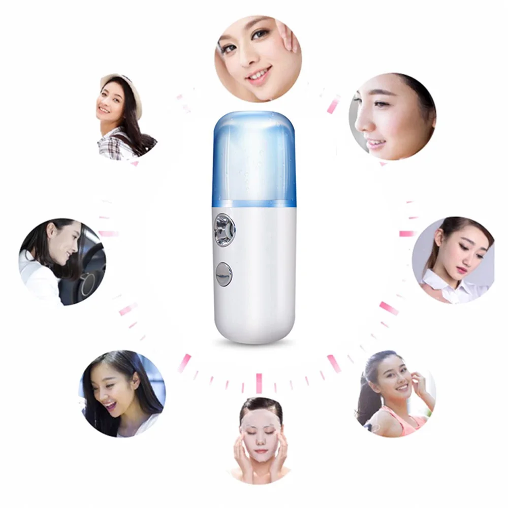 Мини Lash Nano Mister спа парогенератор для лица портативный распылитель тела