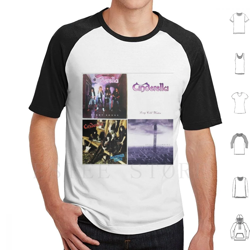 Обложка для альбома с логотипом музыкальной группы хлопковая Футболка принтом