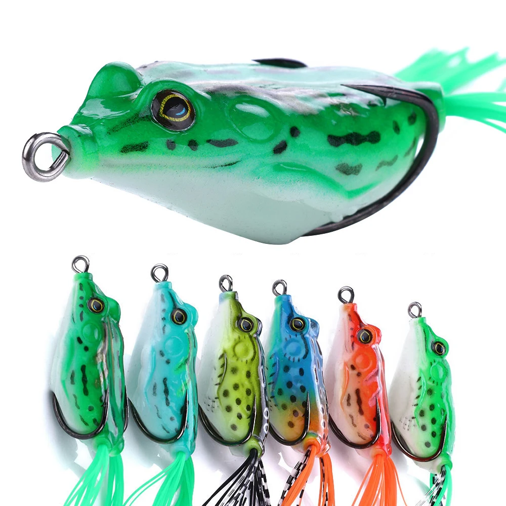 

Thunder Frog Fishing Lure 5.5CM/12.5G Floating Bionic Soft Lure Carp Fishing Artificial Crankbait Minnow Lure