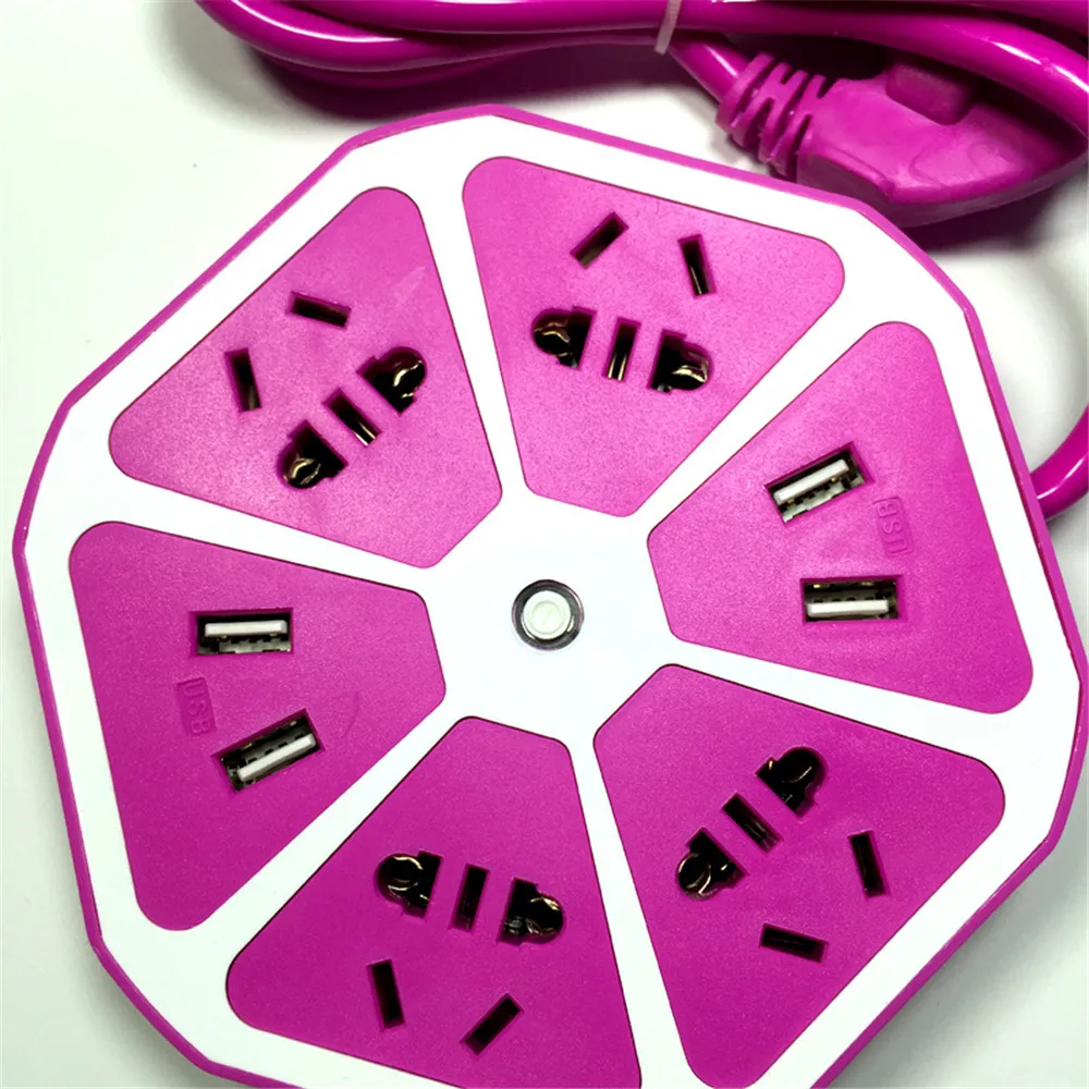 extension socket board with usb port mobile phone charging power strip outlet for home office multifunctional smart electric free global shipping