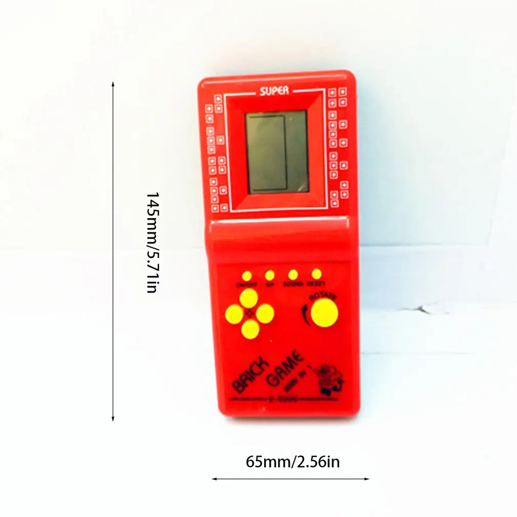

Portable Tetris Hand held Game player LCD Electronic Game Toys Pocket Game Console Classic Childhood For Gift