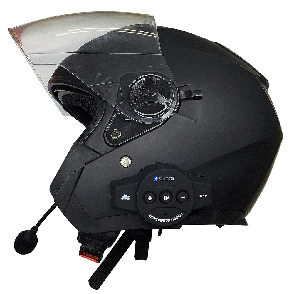 Bluetooth гарнитура BT10 для мотоциклетного шлема время прослушивания музыки 32