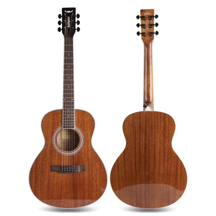 

Bullfighter D-3615 Mahogany Wood Affordable OEM Acoustic Guitar Solid Top
