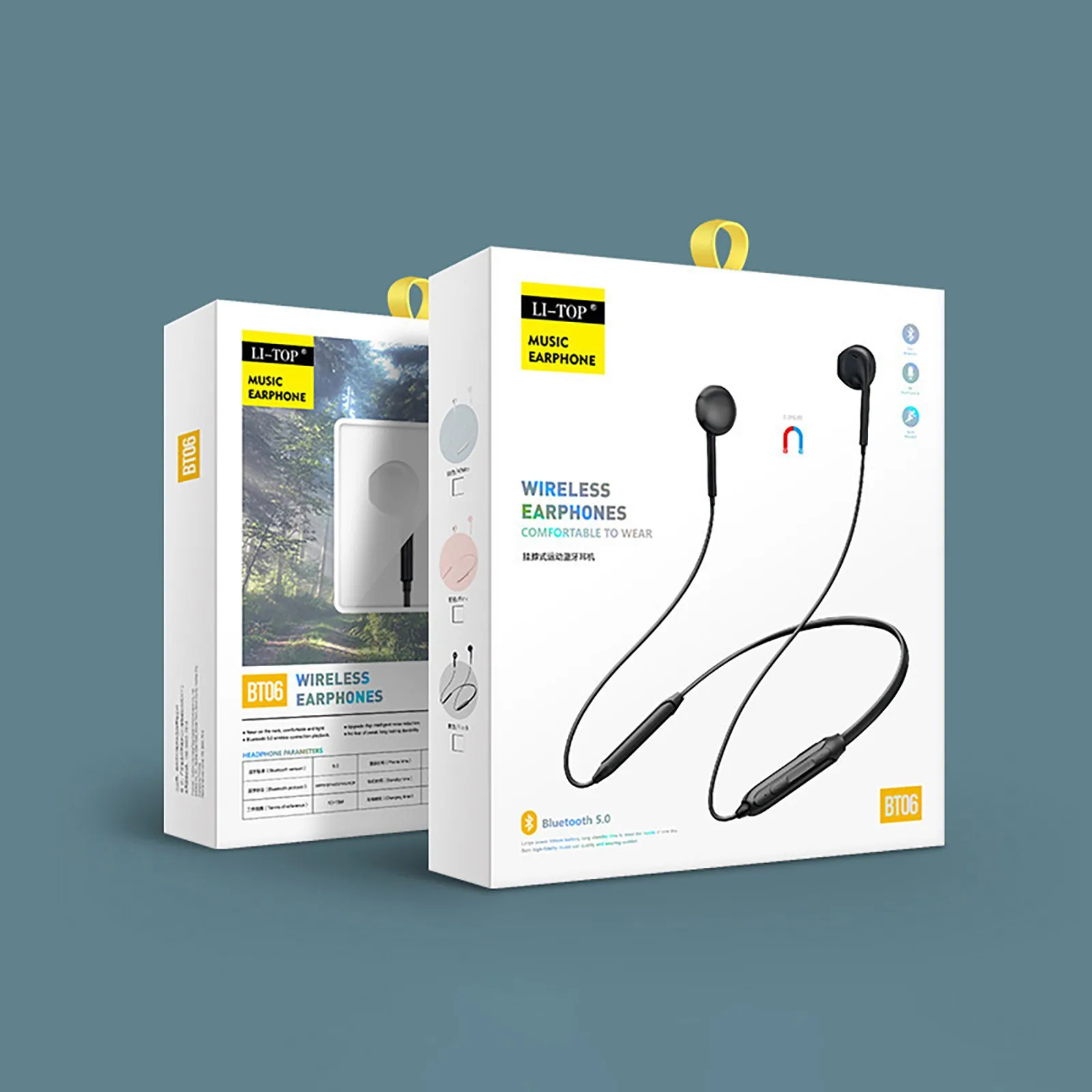 Спортивная Bluetooth-гарнитура Стереонаушники с шейным ободом TWS Bluetooth-наушники Для