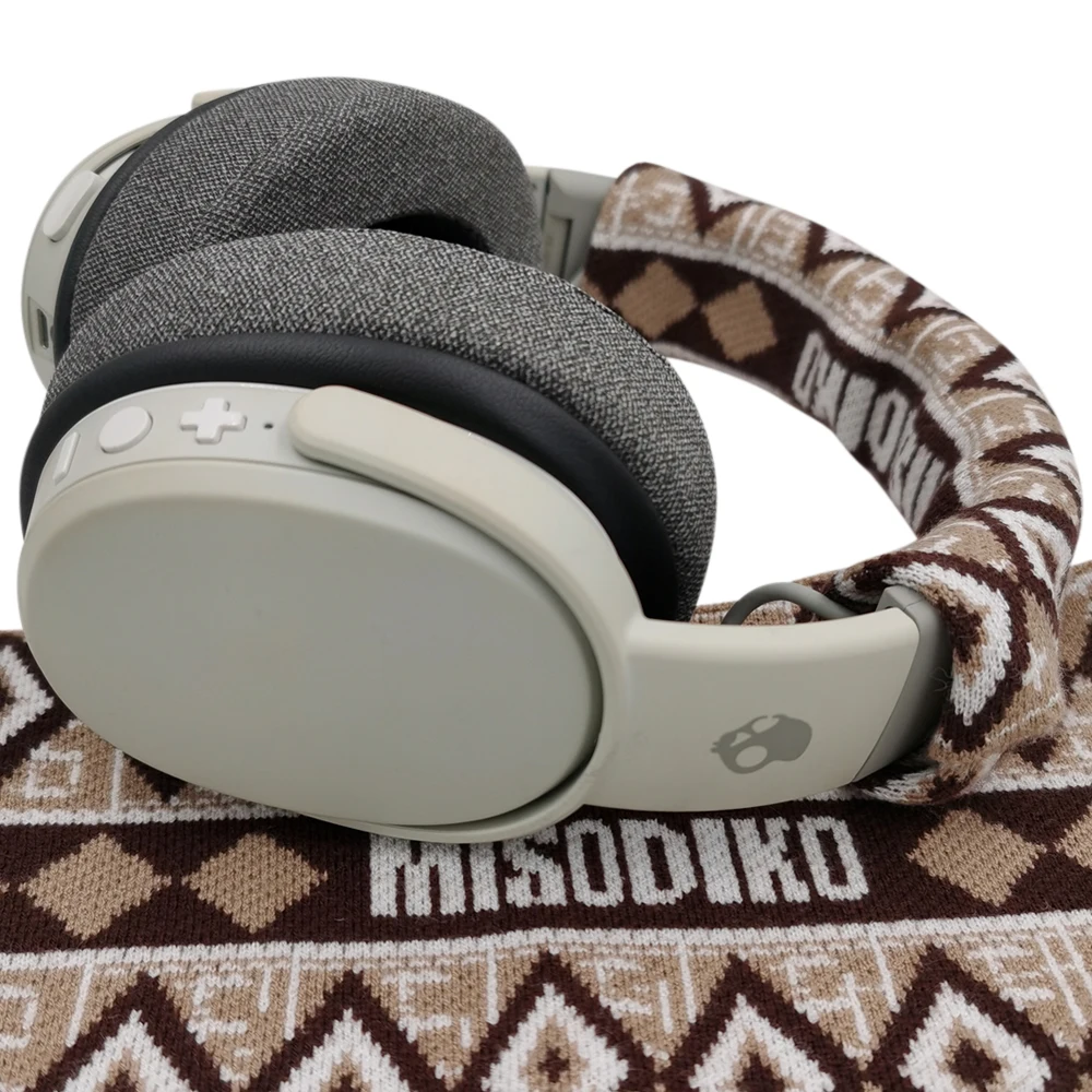 Вязаная повязка на голову misodiko для большинства наушников-HyperX Cloud Corsair Bose Sony ATH M50x