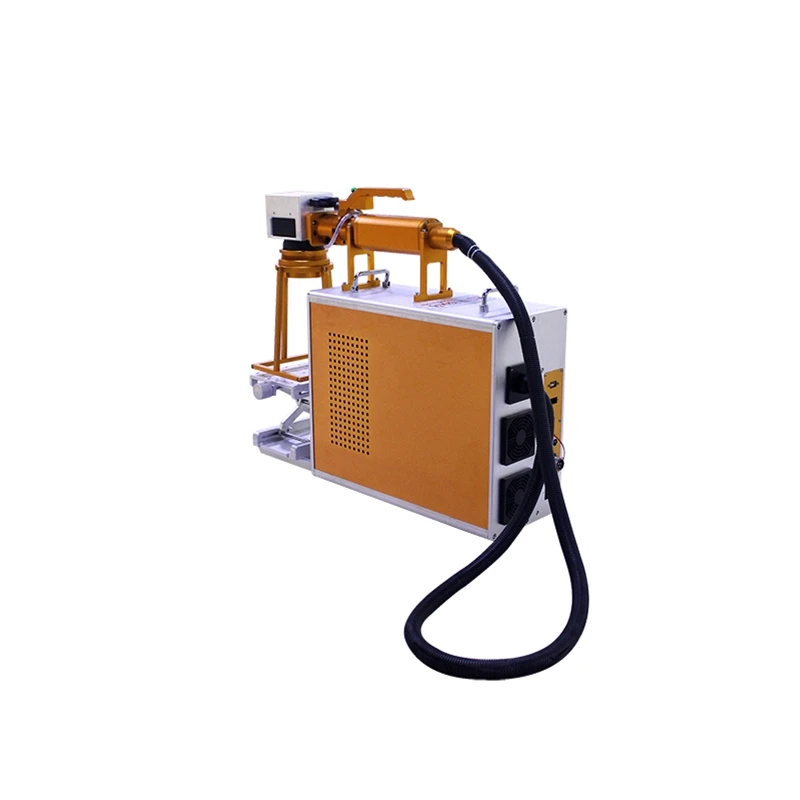 Лидер продаж 2021 волоконно-лазерная маркировочная машина с ротационной 30 Вт