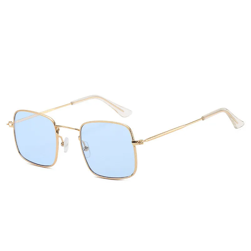 

2021 New Fashion Women Sunglasses Oversized Outdoor Metal Sunglasses Frame Men Vintage Square Sun Glasses Uv400