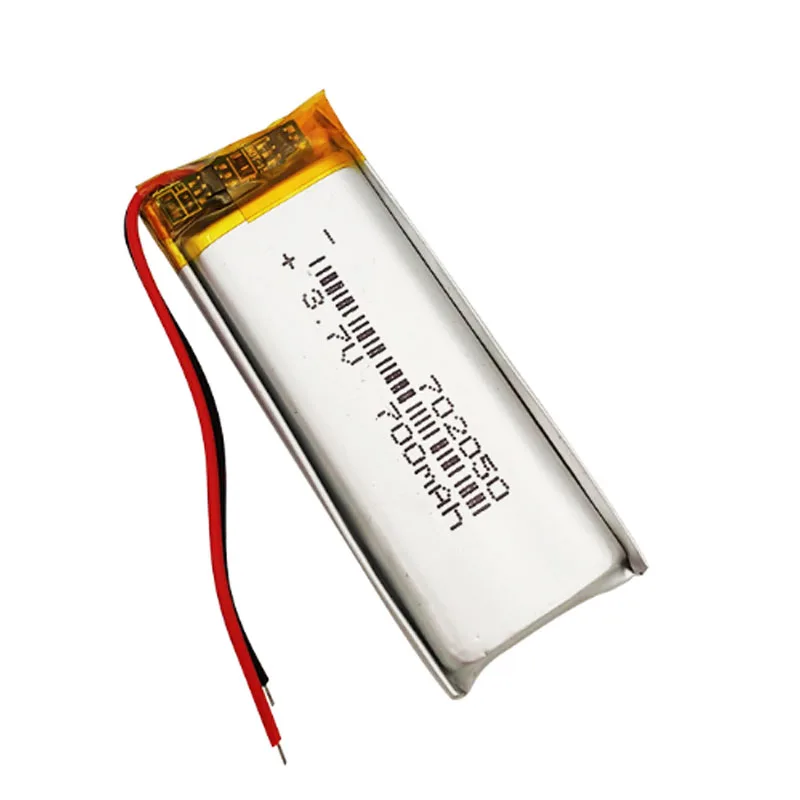 3.7V 700mAh 702050 Li-Po Rechargeable Battery For GPS MP3 MP4 Bluetooth Headphone Speaker Smart Watch Mobile Phone Power Bank |