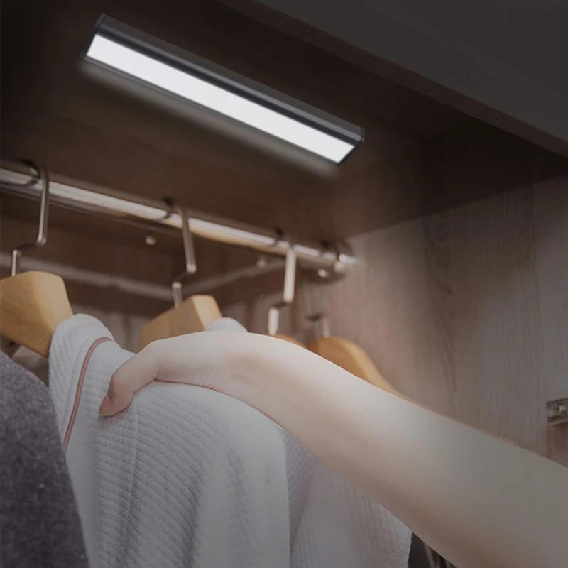 20 светодиодный светильник для шкафа с датчиком движения затемняемый