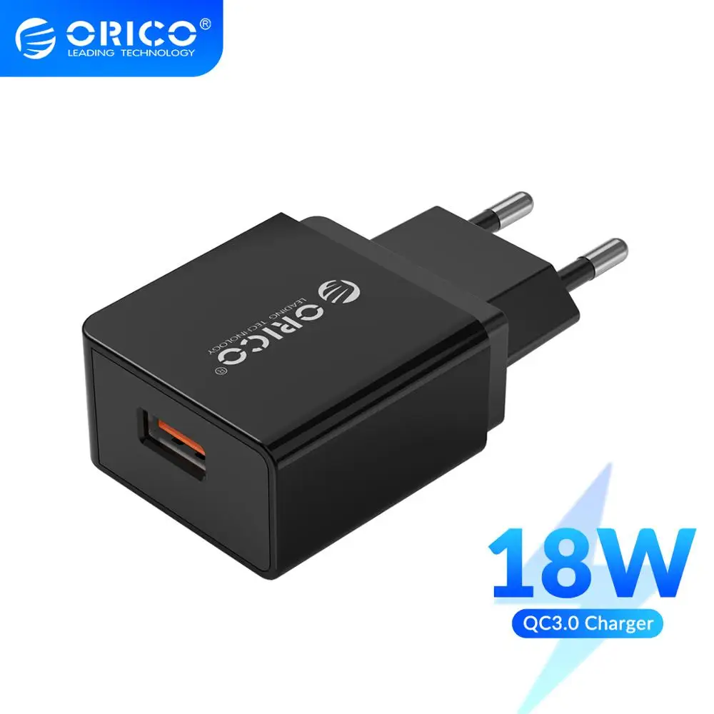 ORICO Quick Charge 3 0 2 USB зарядное устройство QC быстрая зарядка настенный мобильный