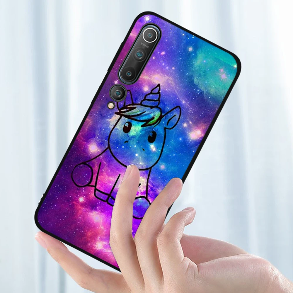 

Cute Unicorn Dog Case For Xiaomi Redmi Note 10 9 8 7 9T 8T Pro MAX 9A K40 MI Note 11 10 9 T Pro SE F3 X3 A3 Soft TPU Phone Funda