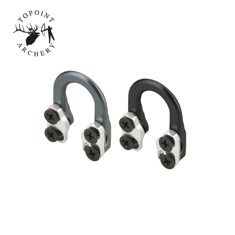 1 шт. лук для стрельбы из лука d-образное кольцо U Nock d-образная Петля алюминия