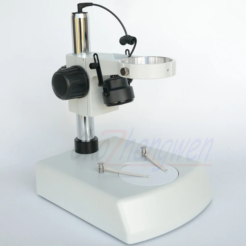 

Stereo Zoom Microscope Stand with Dual Halogen Lights +A1 Arm Focuse 76mm