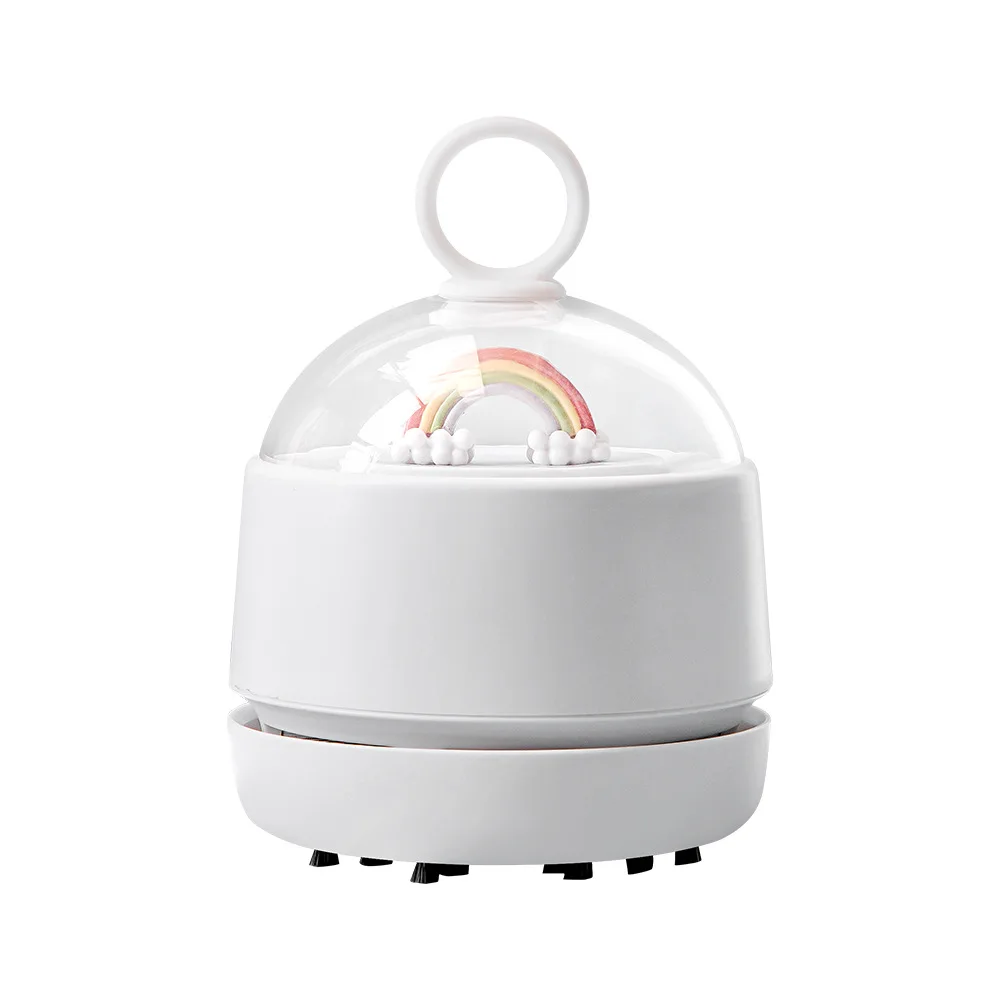 

Creative Mini Desktop Vacuum Cleaner Practical Smart Sweeping Robot Portable Handheld Vacuum Cleaner Home Car Cleaning Tool