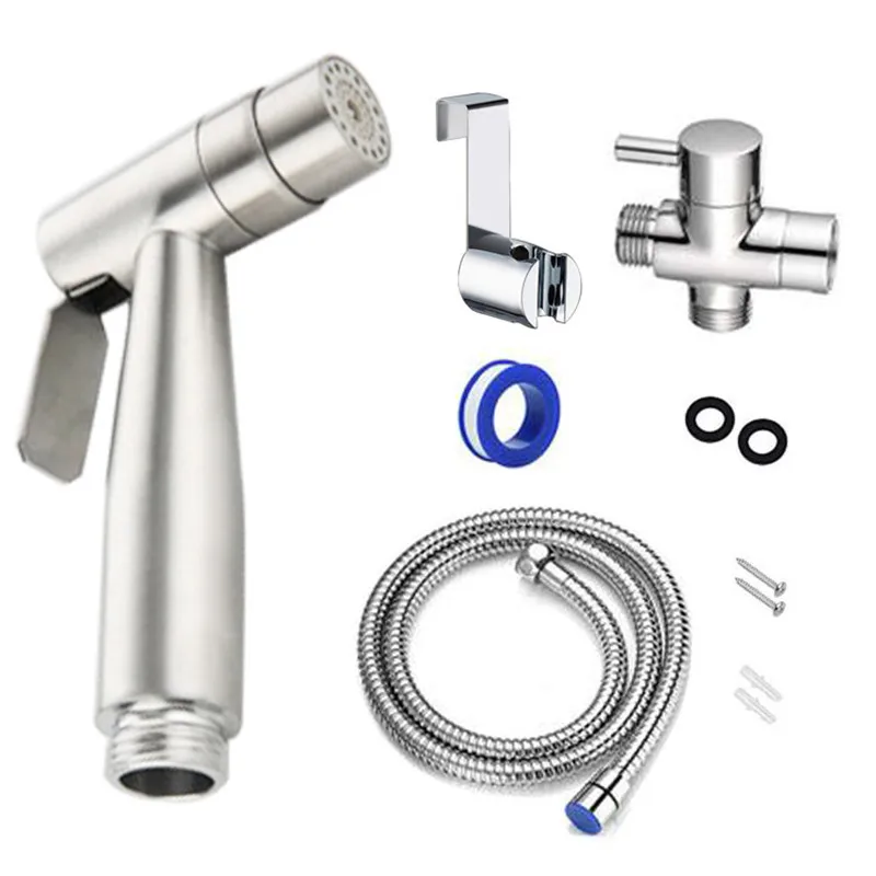Биде распылитель из нержавеющей стали для унитаза биде ванной смеситель сиденье
