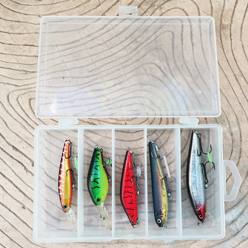 5 шт./компл. время плавающий воблер приманки карандаш Minnow Swimbait наживка типа Минноу