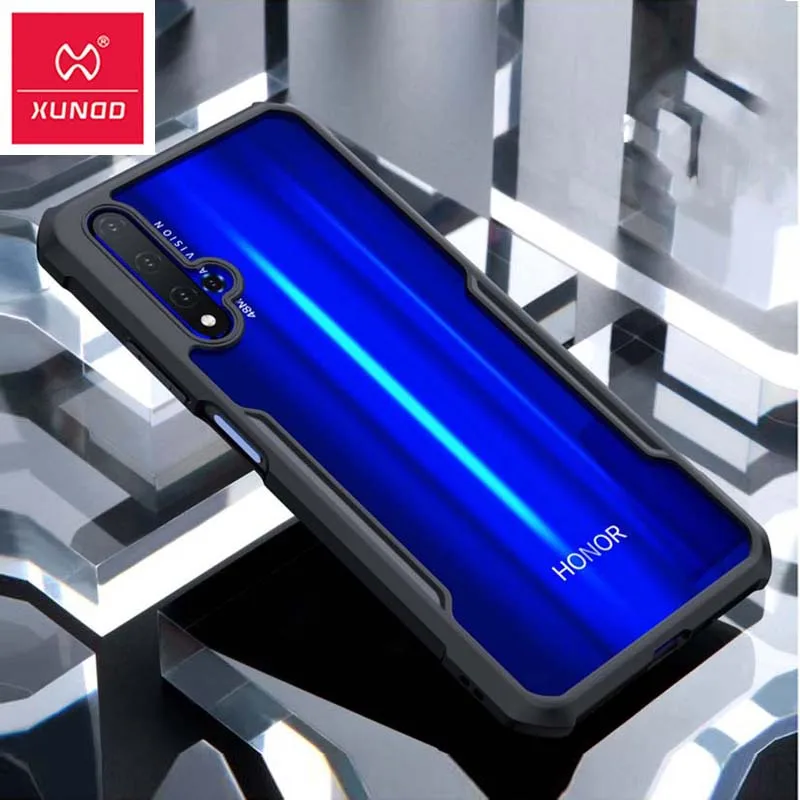 Чехол Xundd для Huawei nova 5t с кольцом роскошные противоударные подушки безопасности
