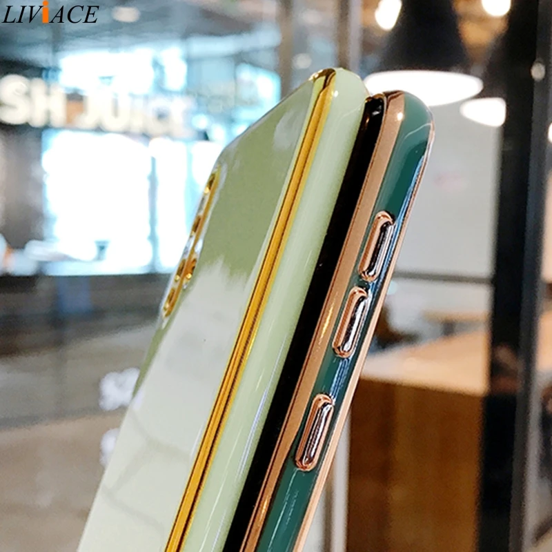 luxury gold plating silicone phone case for oppo realme 5 6 7 pro 5g 5i 6i c3 6s gt c21 a5 a9 2020 glitter soft back cover free global shipping