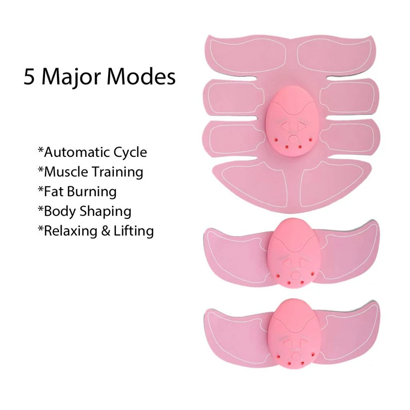 3 цвета EMS стимулятор мышц Тренажер умный фитнес тренировка брюшной полости