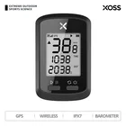 Велокомпьютер XOSS G Plus беспроводной, GPS Спидометр, водонепроницаемый, дорожный велосипед, горный велосипед, Bluetooth ANT + с измерением частоты педалей