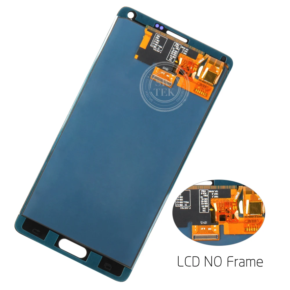ЖК-дисплей для Samsung Galaxy Note 4 сенсорный экран запасной дигитайзер в сборе N910