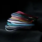 Веревочный браслет, волшебный цвет, для мужчин и женщин, ручной работы, плетеная нить, браслет с медными бусинами, пара, ювелирные изделия дружбы, 2021