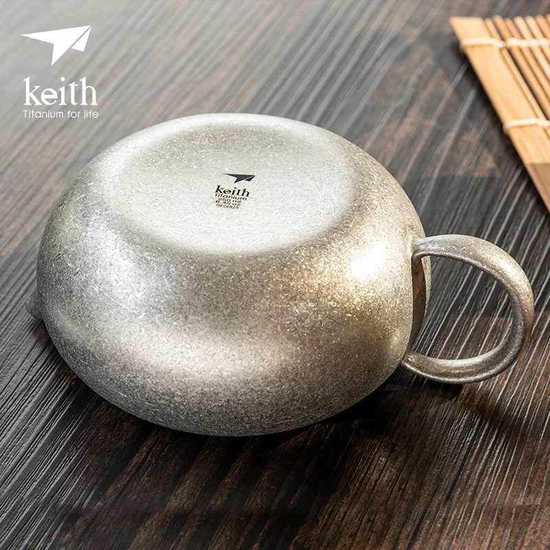 Чайник Keith Titanium 250 мл портативный ультралегкий чайный горшок для китайского чая