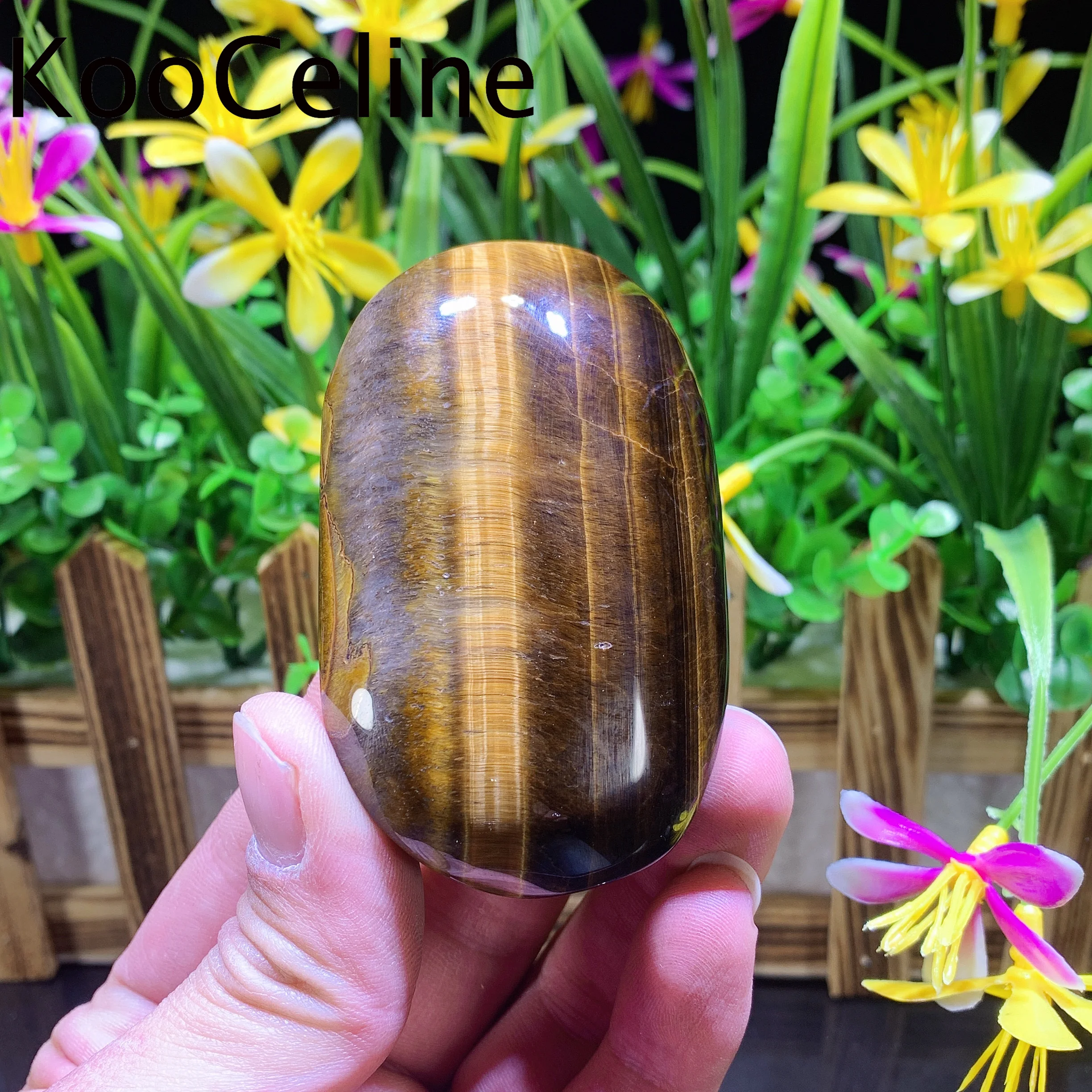 2pcs Natural Crystal Quartz Tiger Eye Palm Specimen Energy Reiki Stone Room Home Office Aquarium Decoration Accessories Gemstone | Дом и сад