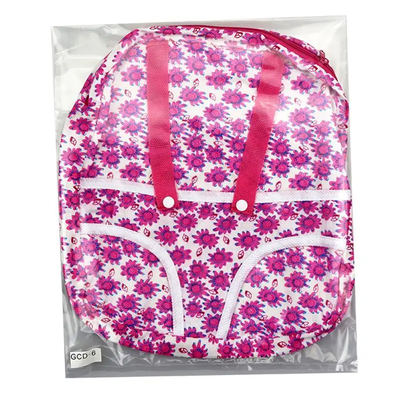 

Girls Backpack Outgoing Baby Carrier Hip Seat Storage Bag Baby Doll Accessories (Without Doll)
