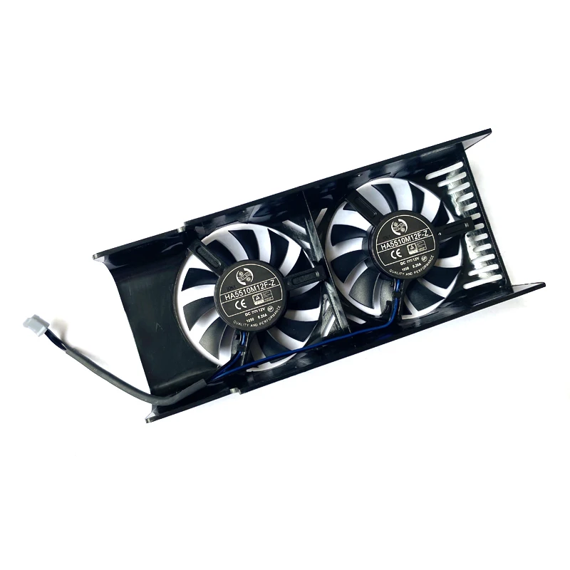 Новый HA5510M12F-Z 0.20A 2Pin GTX1050 Ti PU охлаждающий вентилятор для MSI Geforce GTX 1050 2GT LP 1050Ti 4GT