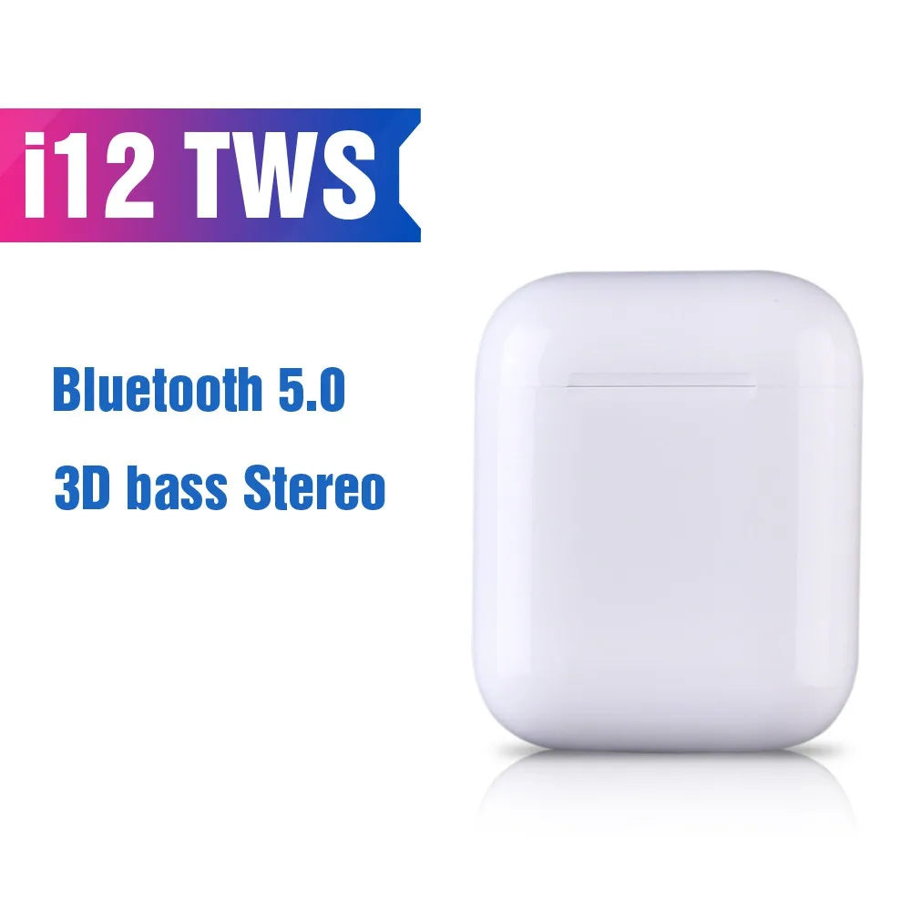AMTERBEST I12 Tws всплывающие bluetooth-наушники Беспроводные наушники с сенсорным управлением гарнитура с зарядным устройством Pk I20 I10 I30 I60 I200 Tws