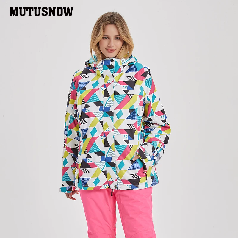 Новинка лыжная куртка лыжные штаны женский ветрозащитный водонепроницаемый