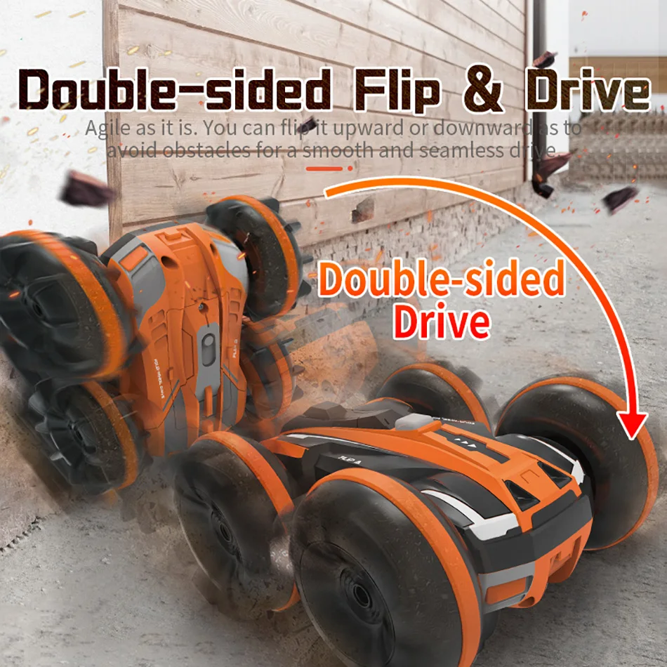 Машинка на радиоуправлении 2 4G 4WD водонепроницаемая машинка для вождения воде