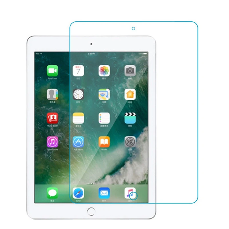 Защита экрана из закаленного стекла 9H для Apple iPad 10,2 7 поколения A2200 A2198 A2232 Защитная пленка для планшетного ПК HD