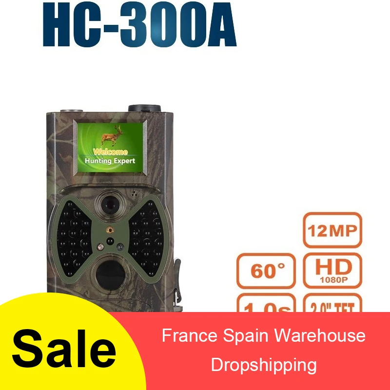 Уличная Hc-300a Hd 1080p 12mp охотничья камера Видео Скаутинг инфракрасное ночное видение ИК светодиоды камера для слежения диких животных ловушка
