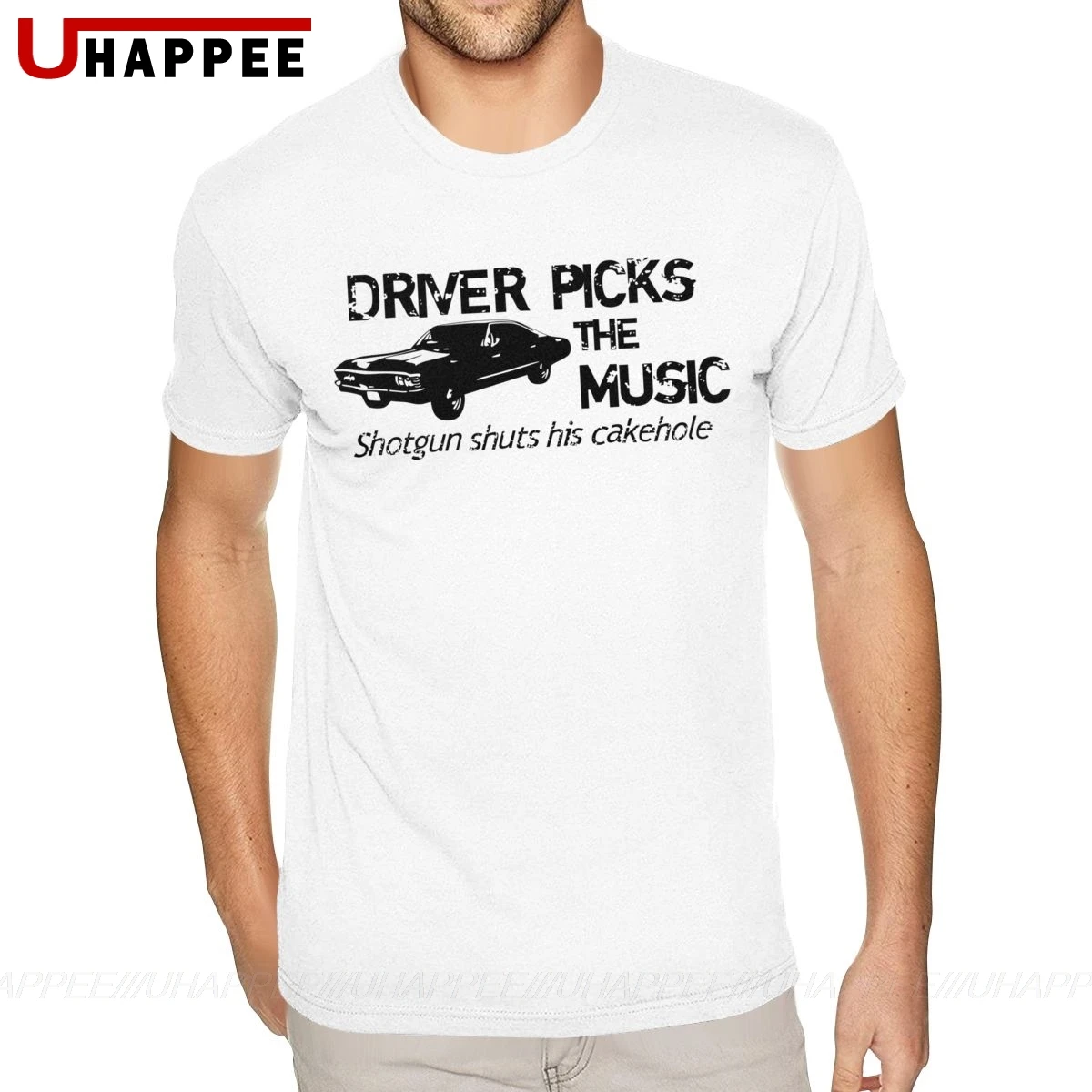 Забавные рождественские сверхестественные музыкальные рубашки для водителей