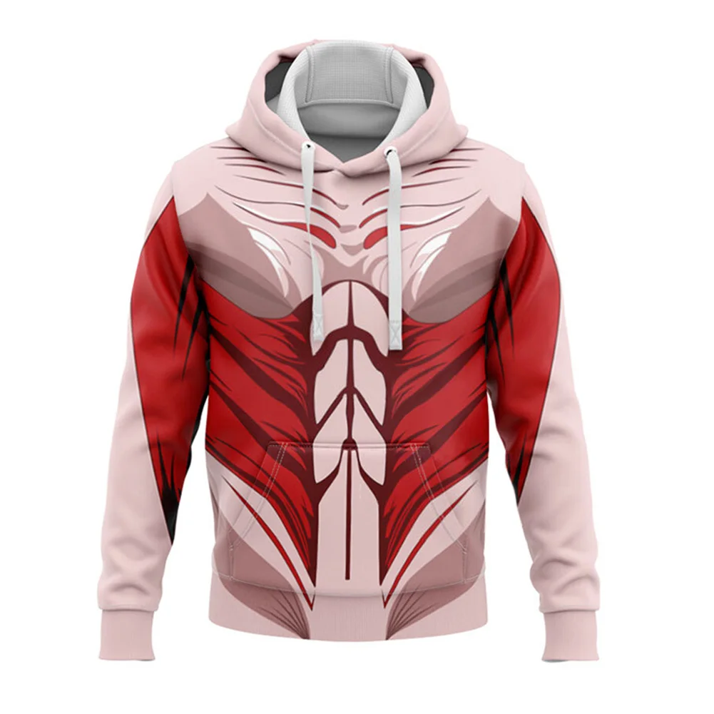 Толстовка унисекс с капюшоном аниме атака на Титанов худи для косплея Энни