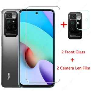 glass for xiaomi redmi 10 tempered glass for xiaomi redmi 10 9 9t note 10 pro 4g 5g 10s 9a 9c nfc screen protector camera film free global shipping